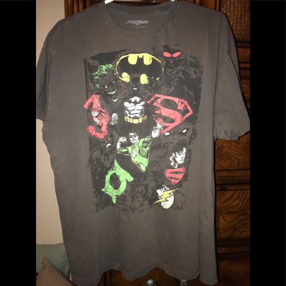 JUSTICE LEAGUE MENS SHIRT - Picture 2 of 7
